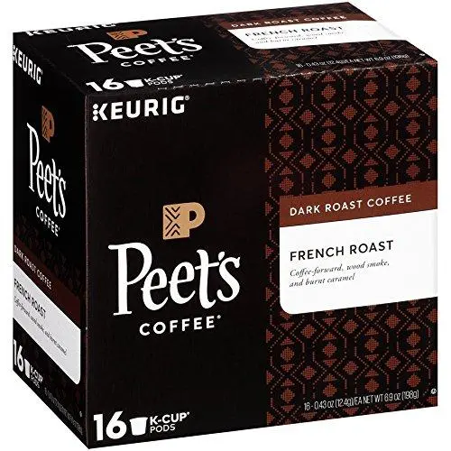 Peet’S French Roast Single-Serve Capsules – 96-Count Keurig-Compatible Pods 1