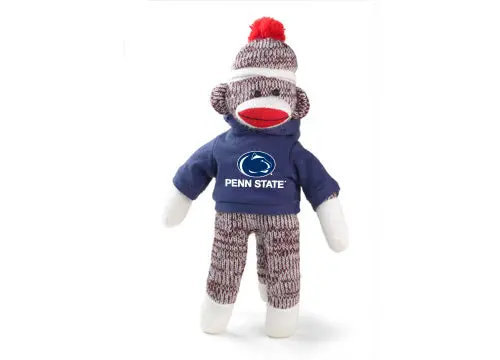 Penn State Nittany Lion Sock Monkey Plush 1