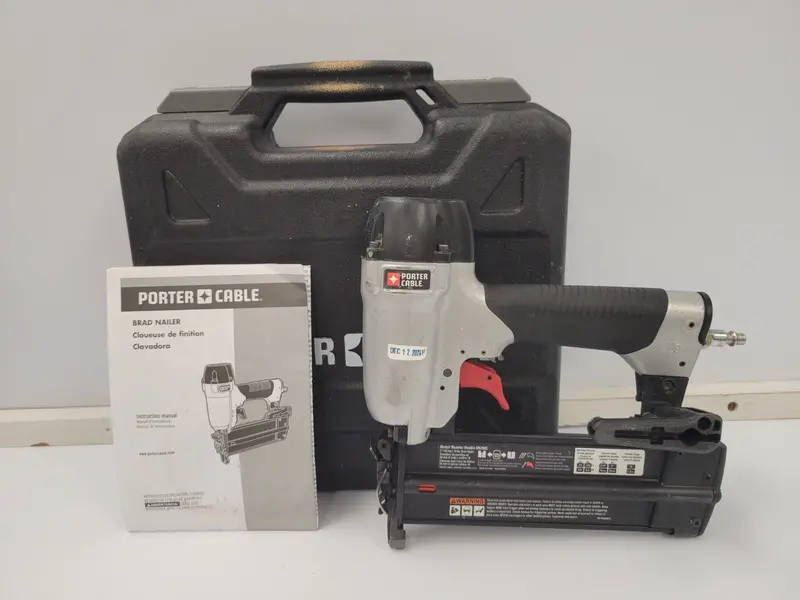 Porter-Cable Bn200C 18-Gauge Brad Nailer – Pneumatic Finish Nailing Tool 1