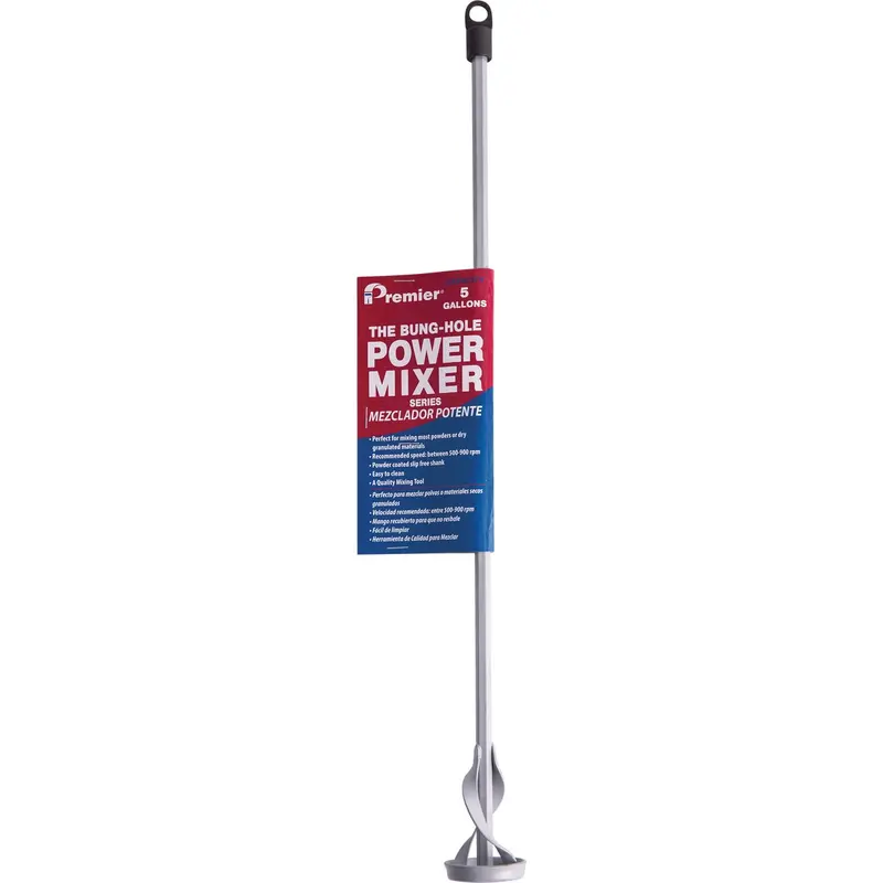 Premier Heavy-Duty Paint Mixer – 5-Gallon Capacity, 19-Inch Length 1