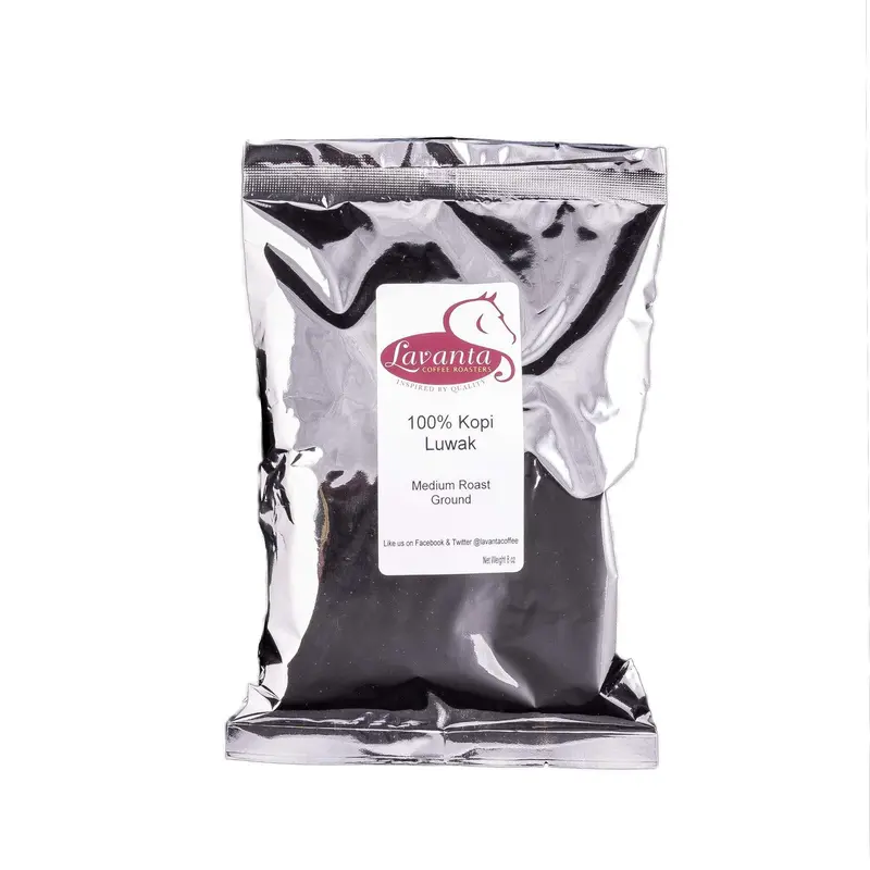 Premium 8-Ounce Kopi Luwak Arabica Whole Bean Coffee – Ethically Sourced 1