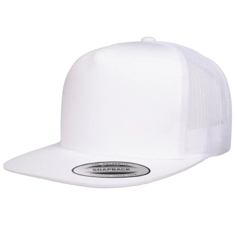 Premium White Trucker Cap 1