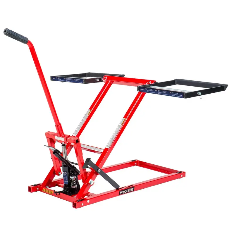 Pro-Lift T-5335A Heavy-Duty Lawn Mower Lift – 350 Lb Capacity For Maintenance 1