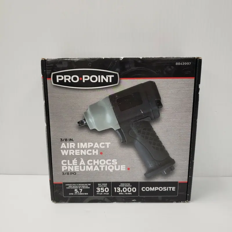 Pro Point 8843997 Air Impact Wrench – 1/4" Hex Drive Precision Fastening Tool 1