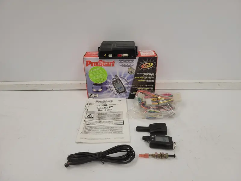 Pro Start 034-0745-0 Remote Car Starter System – 2-Way Security Kit 1