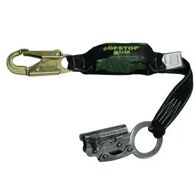 Pyramex 2-Foot Manual Rope Grab With O-Ring — Ansi-Compliant Fall Arrest Device, Yellow 1