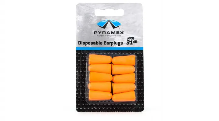 Pyramex 32Db Uncorded Disposable Foam Earplugs – Orange, Pack Of 200 1