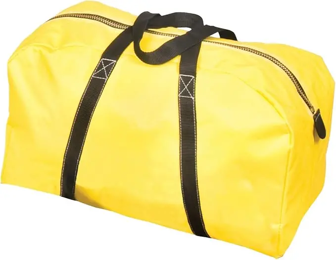 Pyramex Heavy-Duty Fall Protection Gear Carry Bag — Yellow, Durable Fabric With Organized Compartments 1