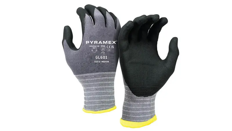 Pyramex Light-Duty Cut-Resistant Nitrile-Dipped Gloves – Size S 1
