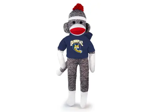 Quinnipiac University Sock Monkey Mascot 1
