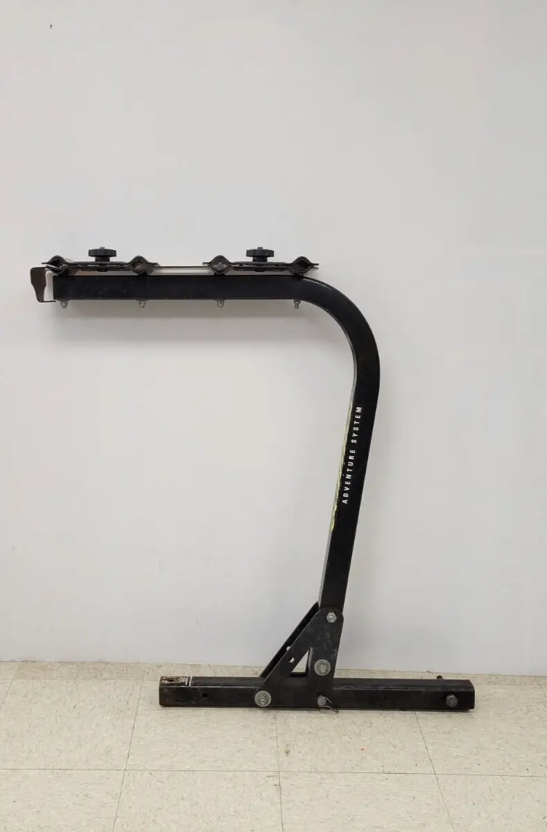 Reese Outfitter 4-Bike Hitch Carrier – Adjustable Aluminum Rack, Model 51722-1 1