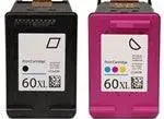 Remanufactured Hp 60Xl Black (Cc641Wn) And Color (Cc644Wn) Ink Cartridge 2-Pack 1
