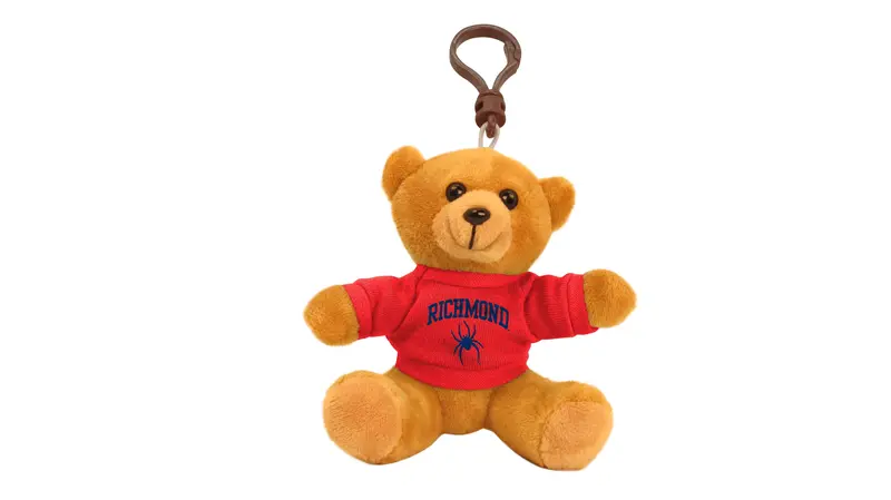 Richmond University Bear Mascot Keychain – 4-Inch School Spirit Accessory 1