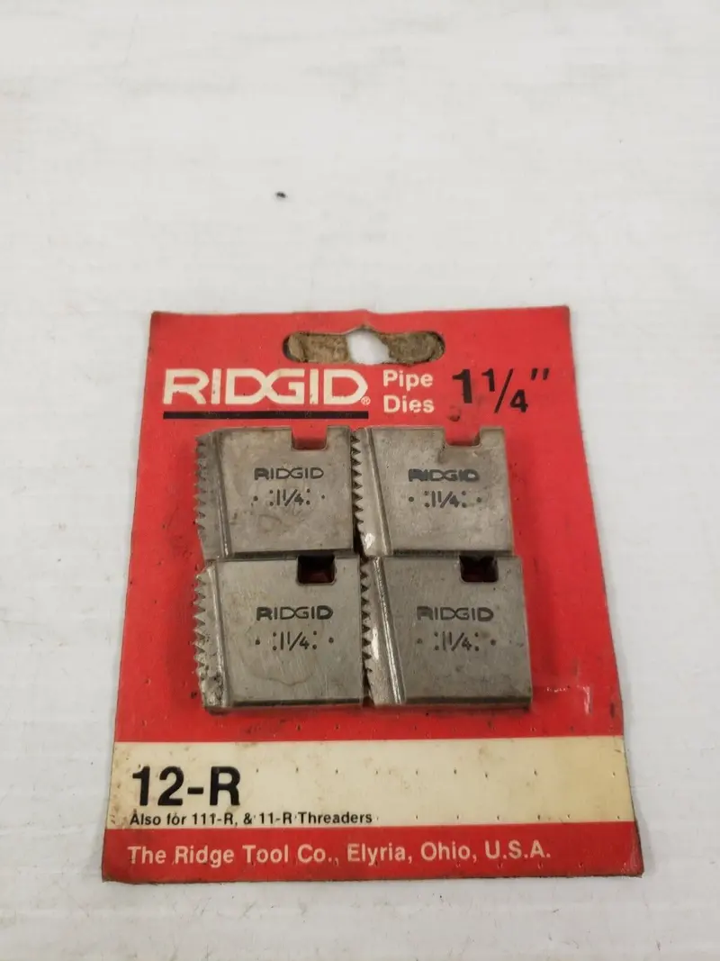 Ridgid 1-1/4-Inch Pipe Die For Precision Threading (Model I-31484) 1