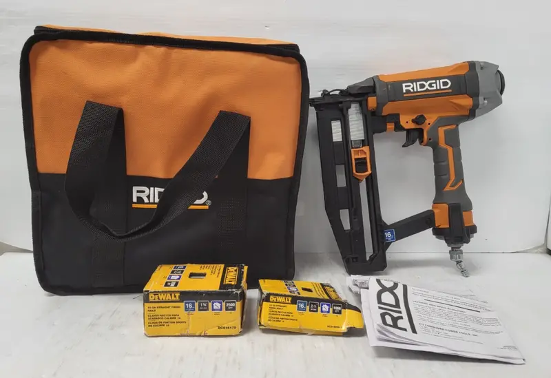 Ridgid R250Sff3 Straight Air Nailer – 25-Gauge Precision Fastener 1