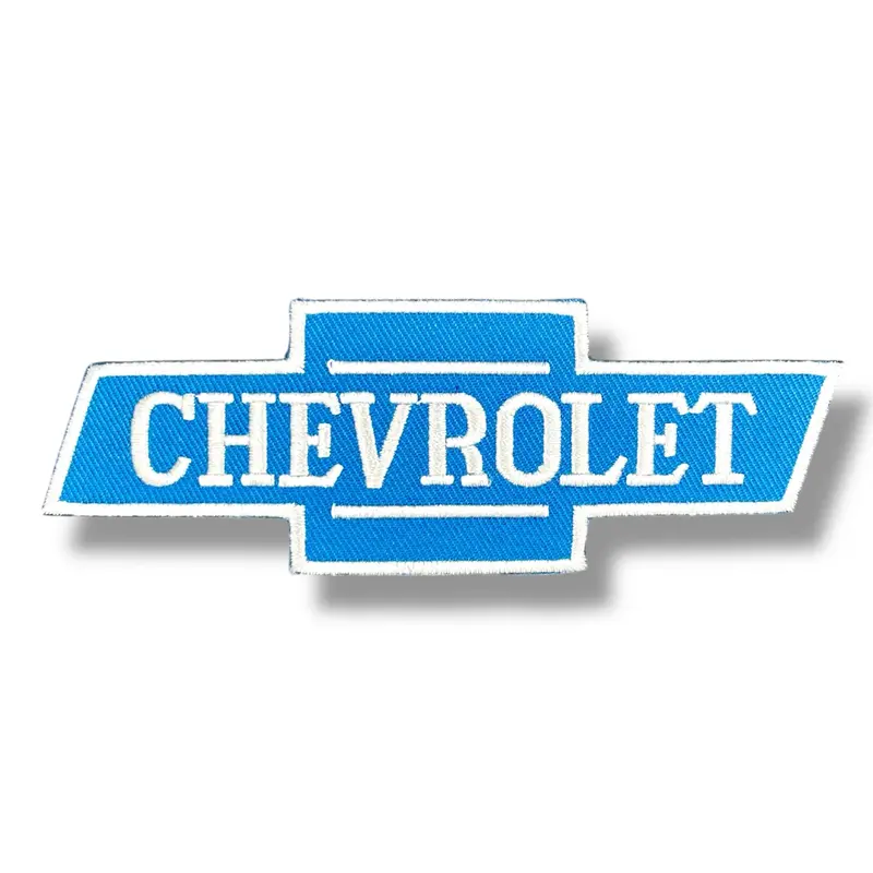 Royal Blue Chevrolet Bowtie Patch 1