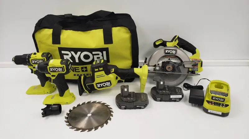 Ryobi 18V One+ Combo Kit (Tool-Only Version) 1