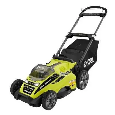 Ryobi 20-Inch 40V Brushless Cordless Lawn Mower – Includes 5.0Ah Battery 1