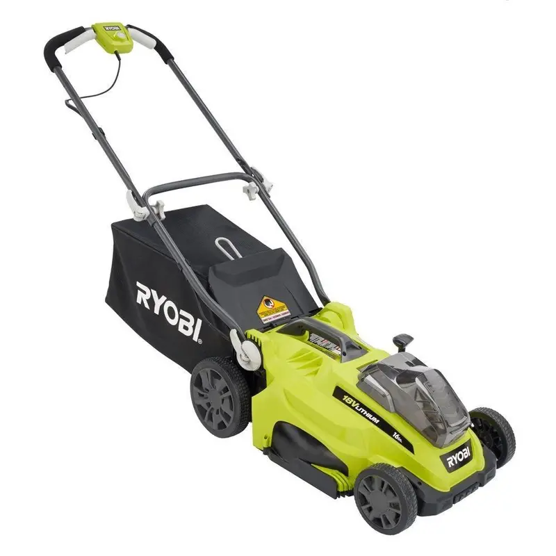 Ryobi One+ 18V 16-Inch Cordless Push Mower (Battery And Charger Sold Separately) 1
