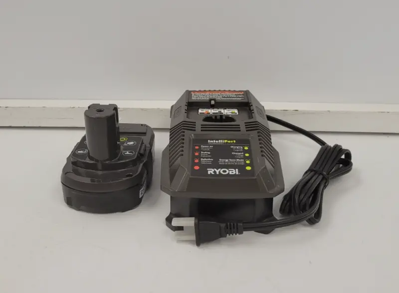 Ryobi P118 Smart Charger And P102 18V Lithium-Ion Battery Combo (I-37006) 1