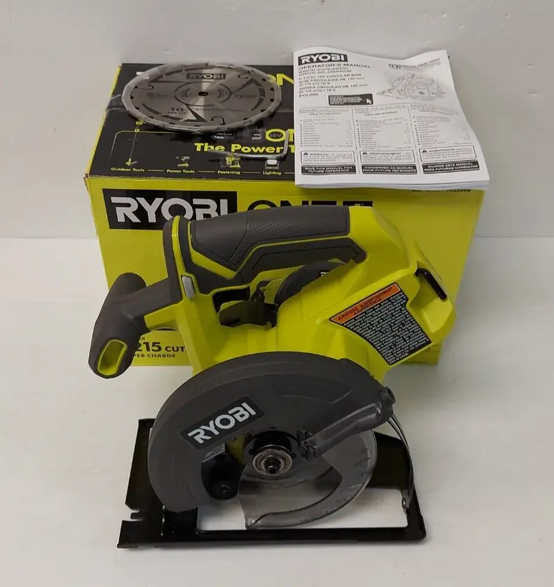 Ryobi Pcl500 Cordless Circular Saw – New, Boxed & Opened, Model N81086-3 1