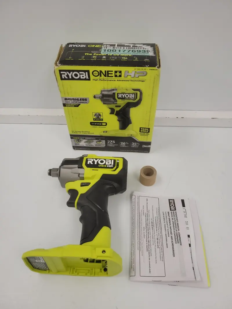 Ryobi Psbiw25 1/2" Cordless Impact Wrench (90517-1) 1
