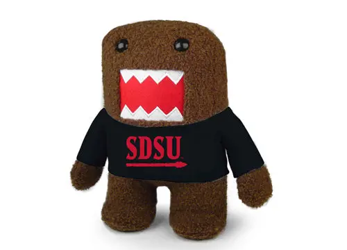 San Diego State University Mascot Plush - Domo Variant 1