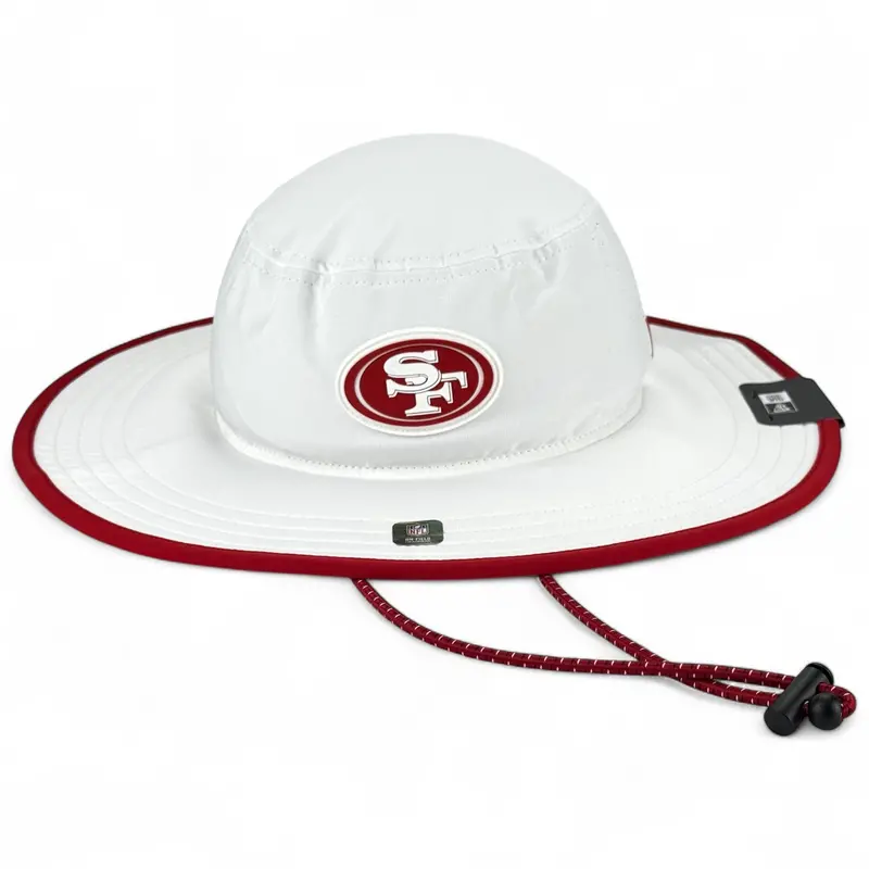 San Francisco 49Ers 2025 Panama Bucket Hat – New Era Lightweight Training Cap 1
