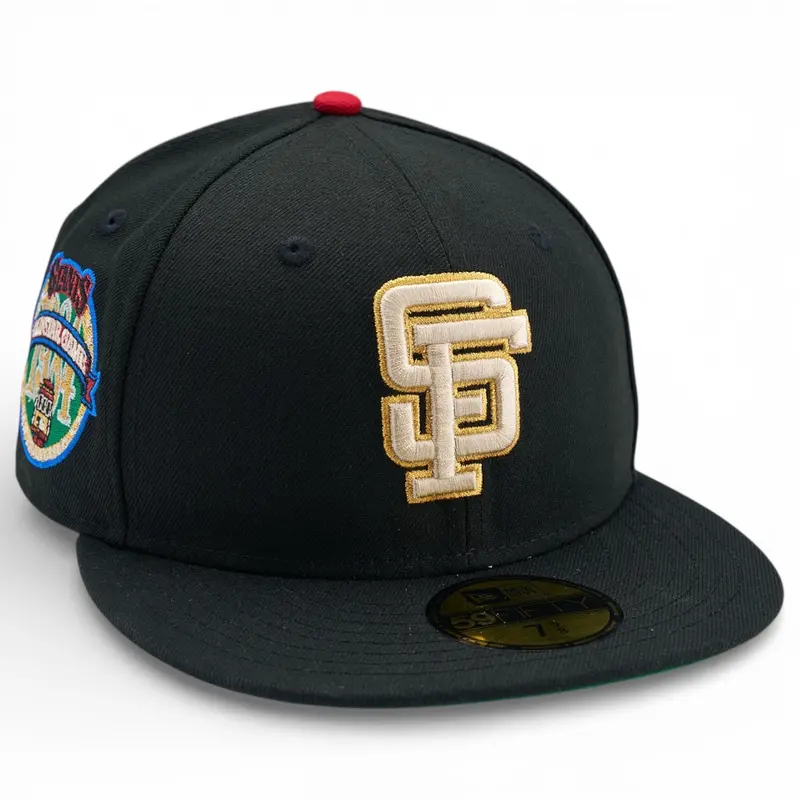 San Francisco Giants Giant Warrior Black New Era 59Fifty Fitted Cap – Proloha Pop-Up 1