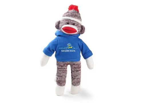 San Jose State Spartans Sock Monkey Mascot 1