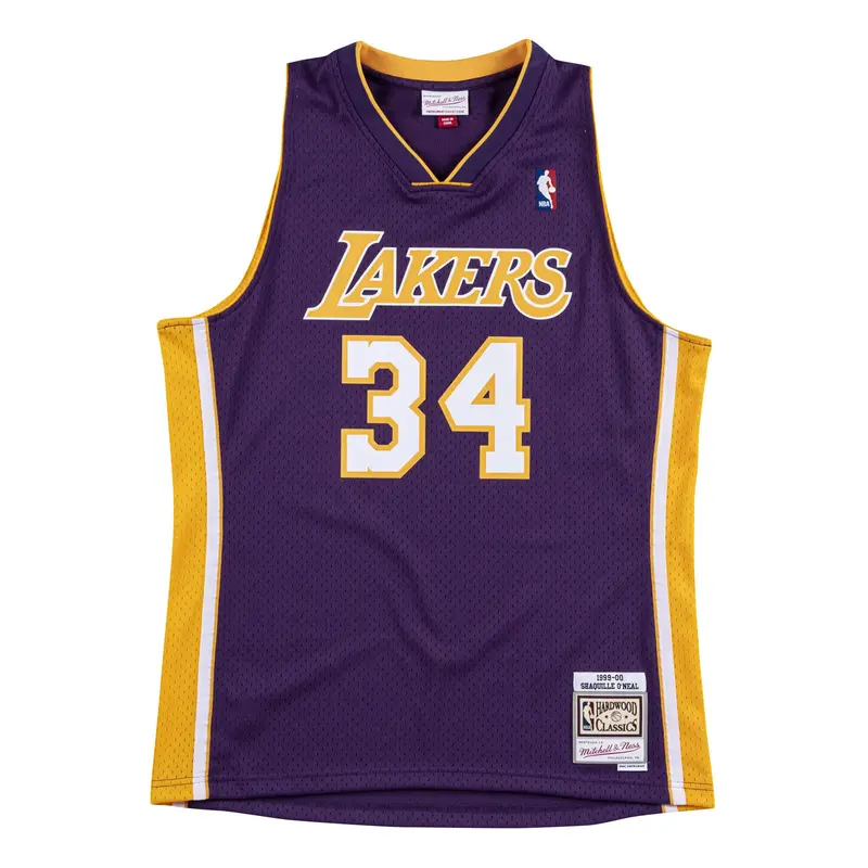 Shaquille O'Neal 1999–2000 Championship-Era Swingman Jersey – Purple 1