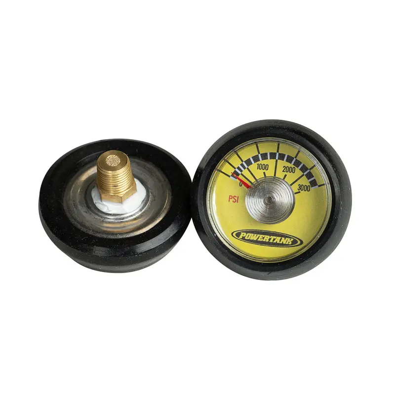Sidearm Regulator Spiral Gauge – 3000 Psi Heavy-Duty Pressure Readout 1