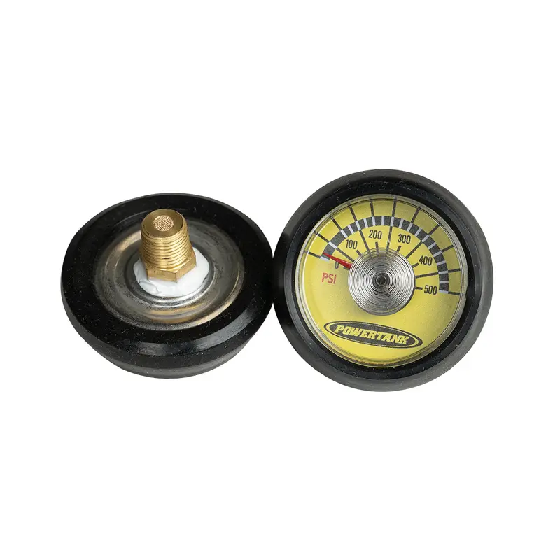 Sidearm Regulator Spiral Gauge – 500 Psi High-Accuracy Pressure Indicator 1