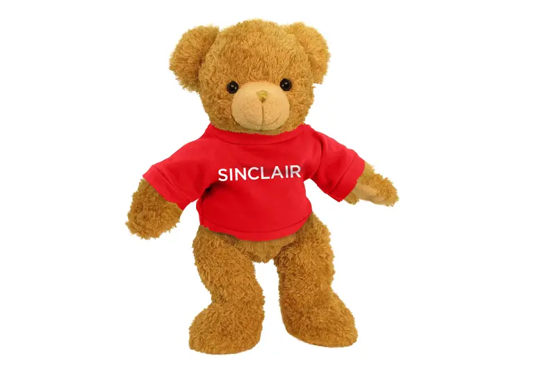 Sinclair Community College 11-Inch Smooth-Touch Plush Bear 1