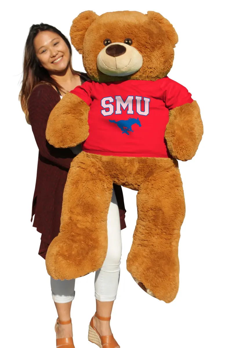 Smu 6-Foot Life-Size Bear Plush Mascot 1