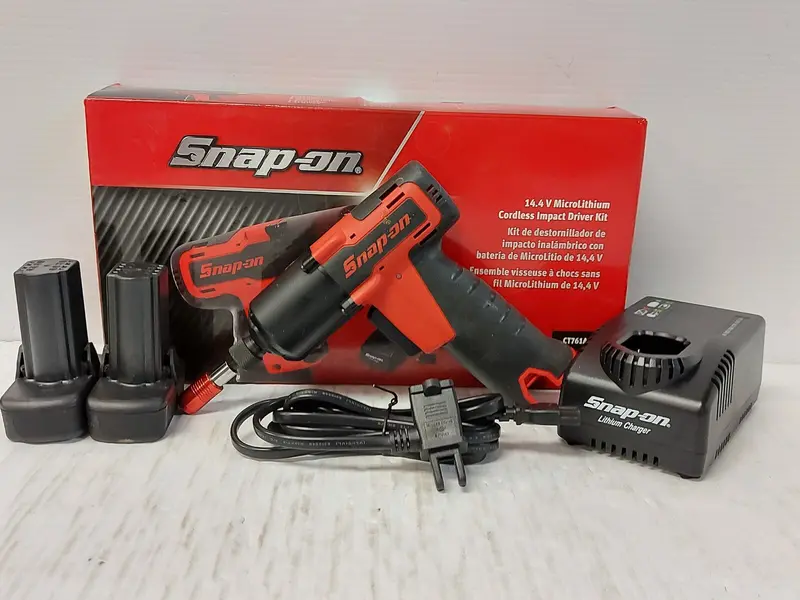 Snap-On Ct761Aqck2 Cordless Impact Driver (N89462-1) 1