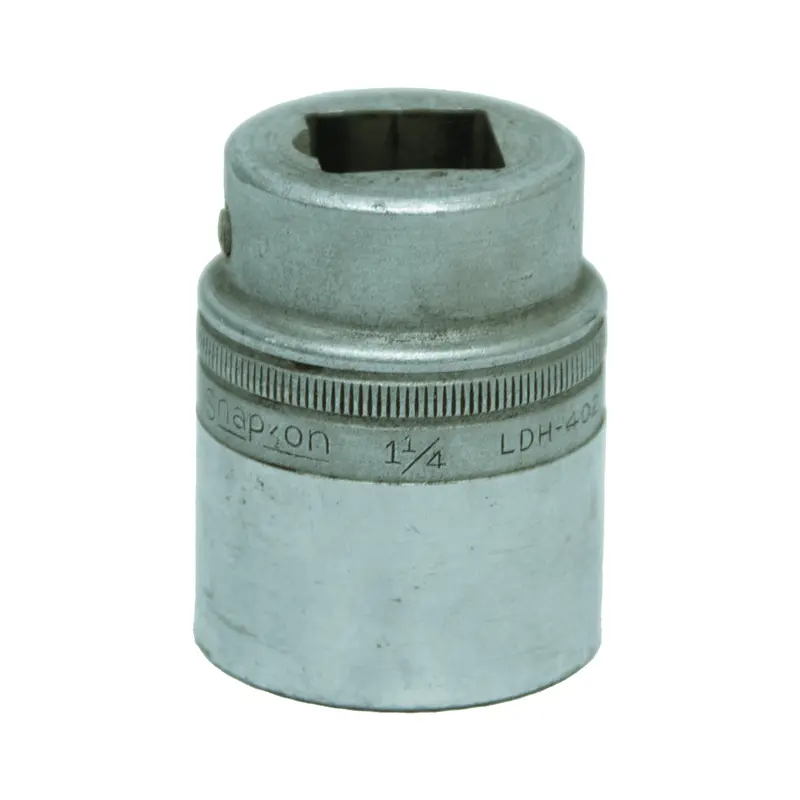 Snap-On Ldh402 1-1/4" Shallow Drive Socket – Heavy-Duty Chrome Finish 1