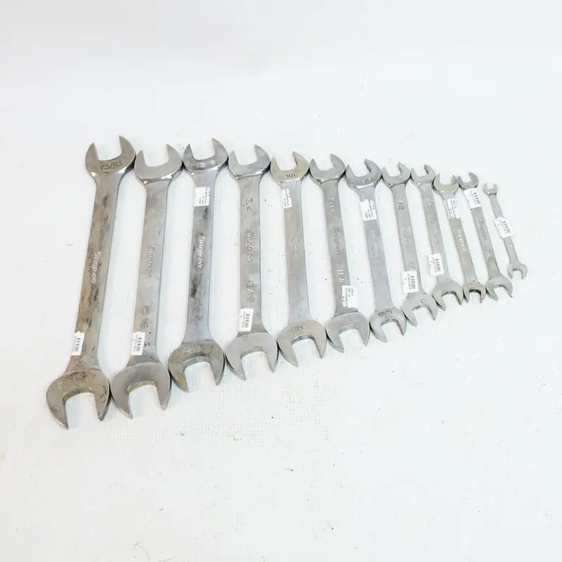 Snap-On Standard Open-End Wrench Set – Professional Grade 1