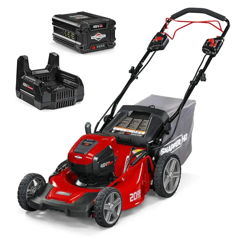 Snapper Hd 48V Max Cordless Self-Propelled Lawn Mower Kit – 20-Inch, Includes 5.0Ah Battery & Charger 1