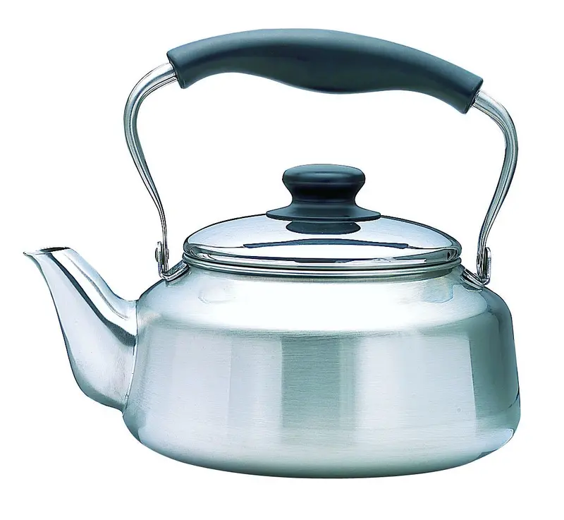 Sori Yanagi Mirror-Finish Stainless Steel Whistling Kettle 1