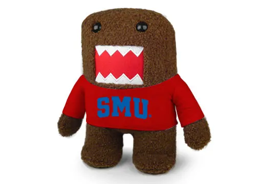Southern Methodist University Mascot Plush - Domo Themed 1