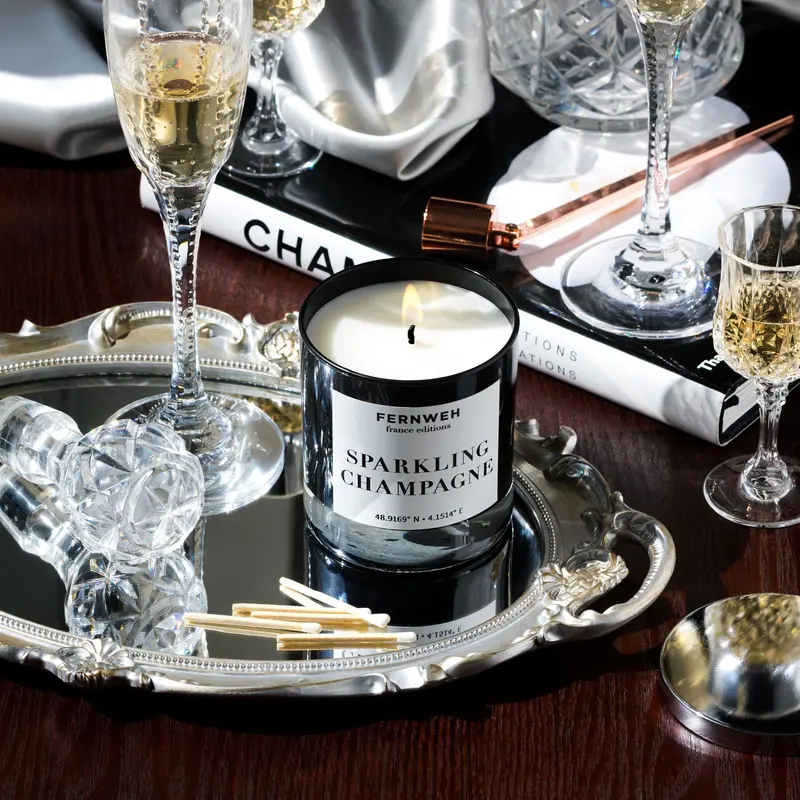 Sparkling Champagne Celebration Soy Candle 1