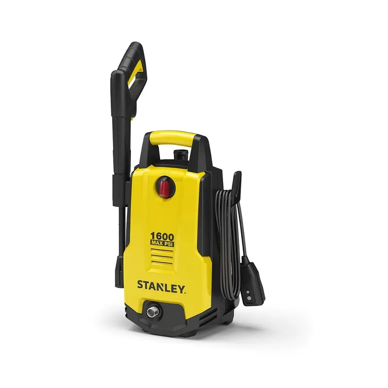 Stanley 1600 Psi Electric Power Washer In Yellow 1