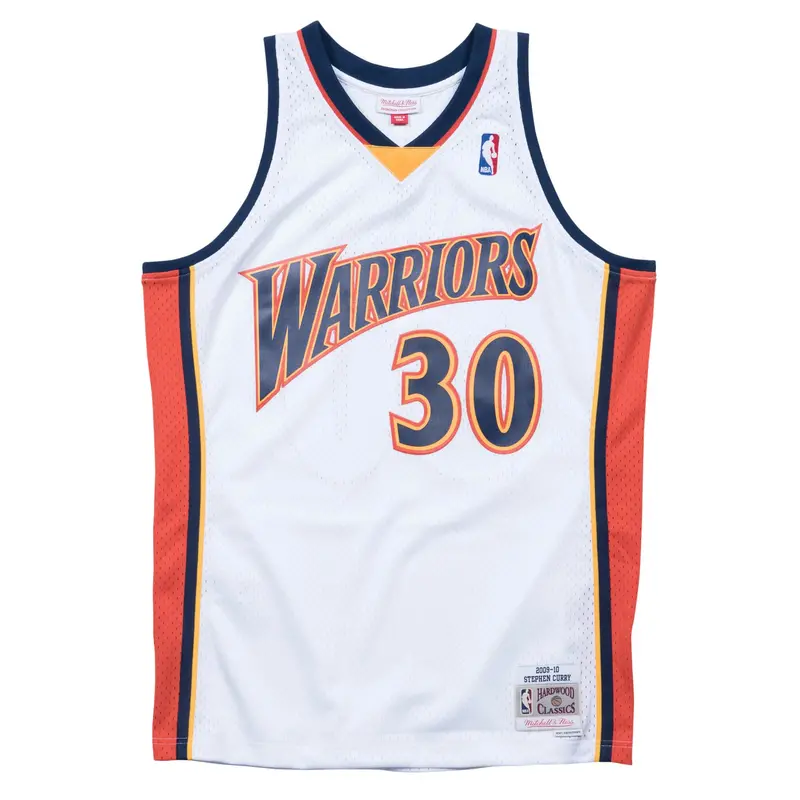 Stephen Curry Golden State Warriors White Swingman Jersey – Mitchell & Ness Hardwood Classics 1