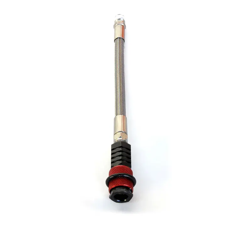 Super Stiffy Regulator Coupler – 10-Inch Stainless Steel Braided Extension 1
