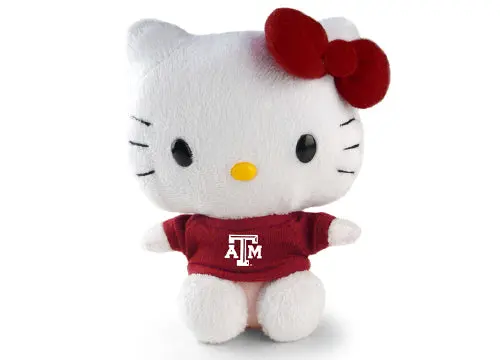 Texas A&M University Hello Kitty Plush Figure 1