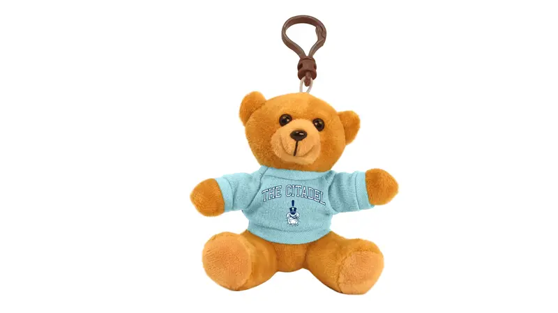 The Citadel Bear Keychain – 4-Inch Military College Charm 1