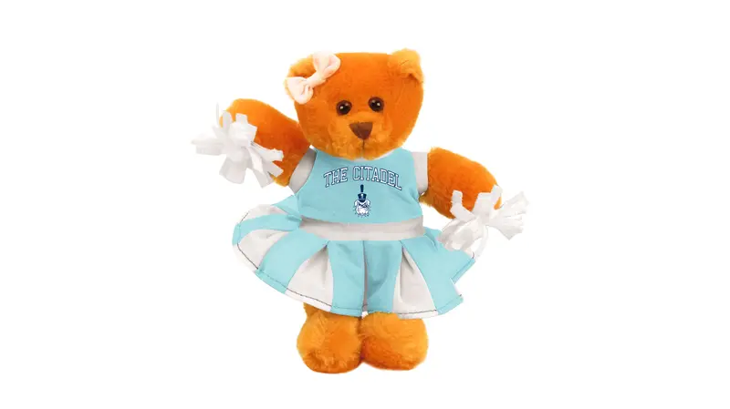 The Citadel Bulldogs 8-Inch Cheer Bear Toy 1