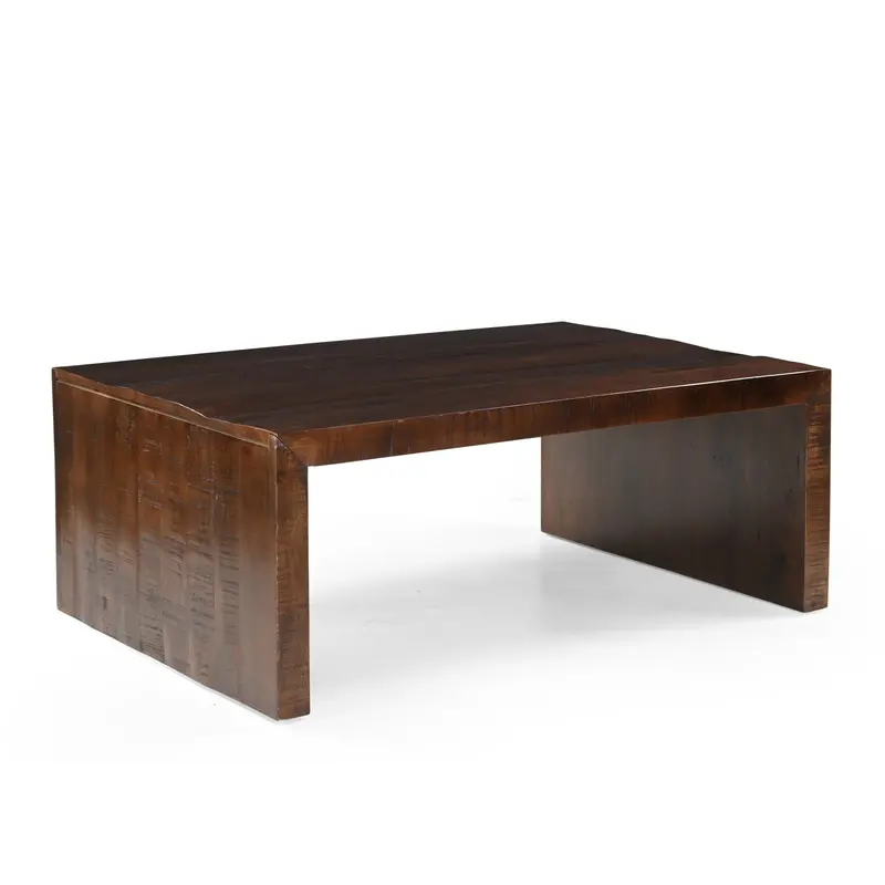 Timbergirl Dark Mango Wood Low Coffee Table 1