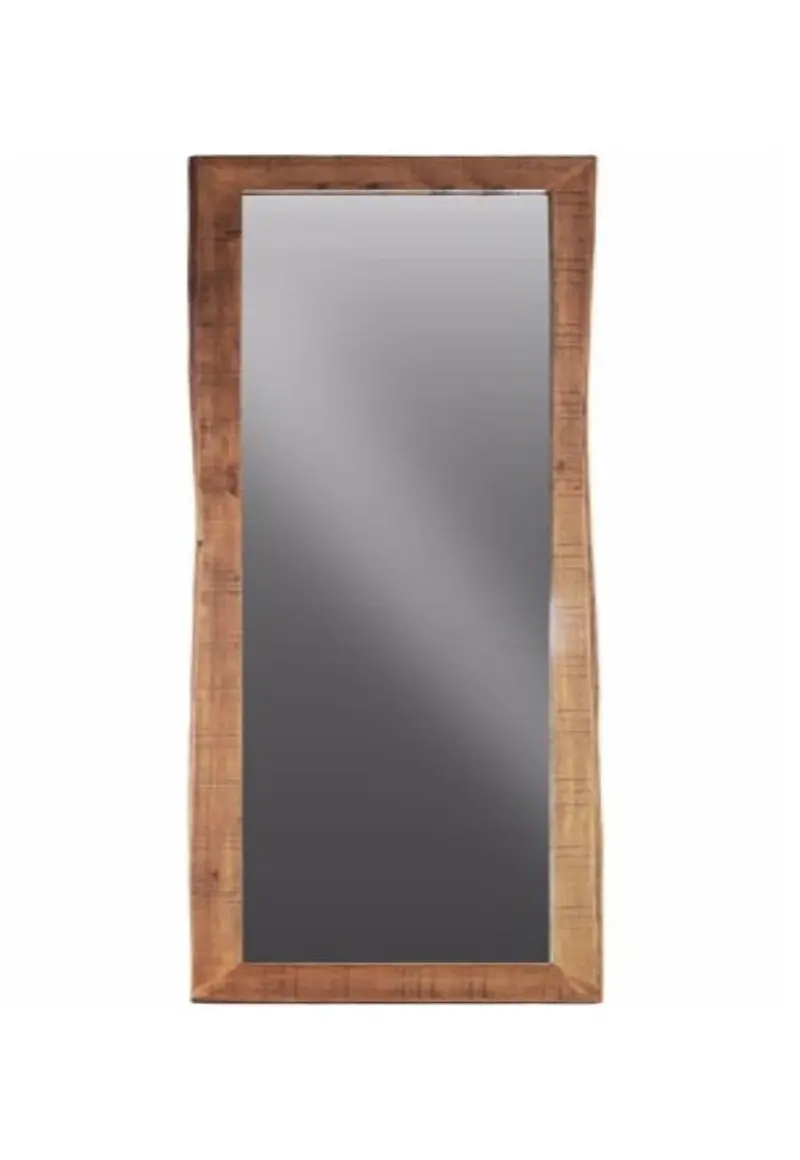 Timbergirl Live Edge Acacia Wood Wall Mirror 1